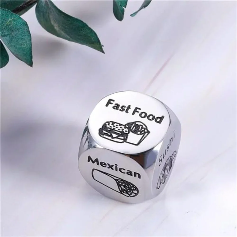 Couple Gifts for Boyfriend Girlfriend Food Decider 11th Anniversary Steel Date